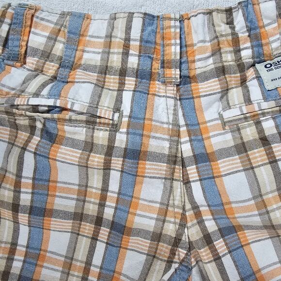 OshKosh B'Gosh Vintage Plaid Shorts With Adjustable Waist Unisex Toddler Size 5 - Picture 7 of 13